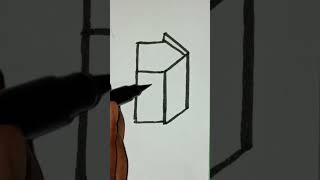 How to draw a house shorts drawing [upl. by Cini72]