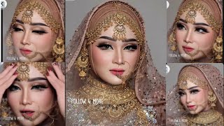 Step By Step Arebic Eyes Makeup Tutorial Wing Liner For Beginners Arebic Style Makeup By Nargis [upl. by Clynes868]