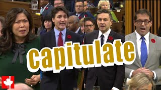 Liberals LOSE IT as Poilievre blasts Trudeau for capitulating to US impoverishing Canadians [upl. by Harle108]