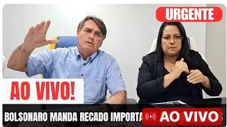 LIVE COM BOLSONARO AO VIVO [upl. by Yeldnarb80]