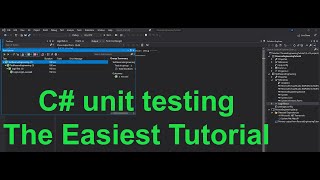 c unit testing tutorial for beginners xUnit tutorial [upl. by Anirdua205]