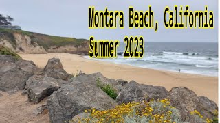 Montara Beach California  Summer 2023 [upl. by Ayotan565]