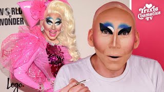 Trixie Recreates Her Drag Race Season 7 Finale Look JUMPSCARE WARNING [upl. by Wye]