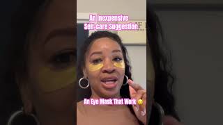 Try This to Remove Eye Bags  Self Care Tip eyemask eyebags selflove [upl. by Mehta300]