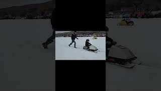 snowmobile ice drags [upl. by Adur]