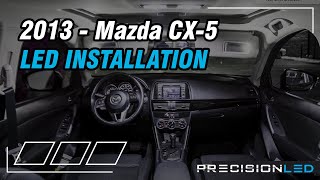 Mazda CX5 LED Interior How To Install  2013Present [upl. by Elad]