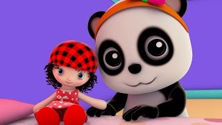 Baby Bao Panda  Miss Polly Had a Dolly  Nursery Rhymes  Kids Songs [upl. by Nivrad]