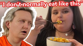 REACTING TO AMBERLYNNS ALLEGED CHEAT DAY [upl. by Tallou818]