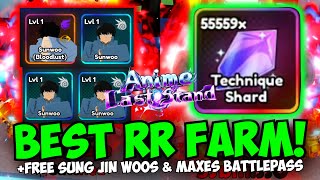 New Best Reroll Farm IS BUSTED OP Max Battlepass Kills amp FULL AFK  Anime Last Stand [upl. by Maryn]