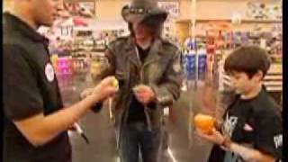 Craziest Magic Trick Ever  Criss Angel in a supermarket [upl. by Ateekram]