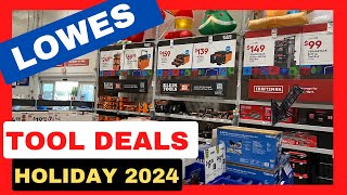 Lowes Black Friday Tool Deals  The Best Holiday Sales amp Discounts [upl. by Laiceps]