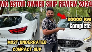 MG Astor Ownership Review 2024 Watch This Video Before You Choose This Car [upl. by Enilrek318]