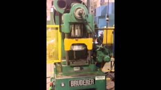 BRUDERER BSTA 30 TON 3POST HIGH SPEED PRESS 2 AVAILABLE [upl. by Norbel]