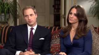 William and Kate unseen interview footage [upl. by Yeldah]