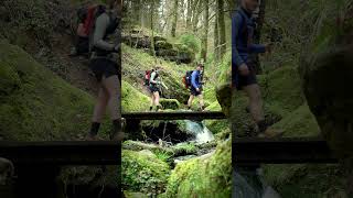 WATCH SILENT HIKING Mullerthal Trail  6 days Backpacking Luxembourg  Route 1 2 amp 3  112 km [upl. by Ingra148]