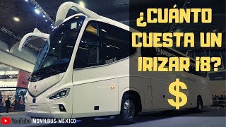 ¿Cuánto cuesta un autobús Irizar i8 [upl. by Aliam49]