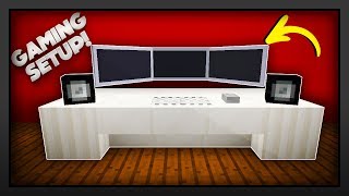 MInecraft  How To Make A Gaming Setup [upl. by Assenov]