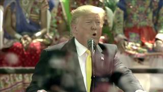 Watch as Donald Trump is stumped on the pronunciation of Indias most famous cricket player [upl. by Anerrol973]