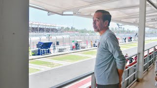 Presiden Jokowi Saksikan Pertamina Grand Prix of Indonesia 2024  Lombok Tengah 29 September 2024 [upl. by Robers]