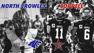 TXHSFB 9 Coppell vs 3 North Crowley DFW TOP 25 NAIL BITER Texas High School Football Playoffs [upl. by Kcinnay]