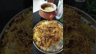 potful Biryani Tasty yummy Delivered in a clay potreview shorts [upl. by Ramed594]