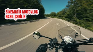 SİNEMATİK MOTO VLOG NASIL ÇEKİLİR  TÜM AYARLAR [upl. by Nosrej]