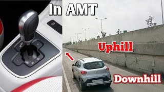 Learn How To Drive AMT Car On Uphill amp Downhill [upl. by Randa]