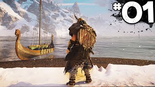 Assassins Creed Valhalla  Part 1  A VIKINGS BEGINNING Xbox Series X [upl. by Aseram]