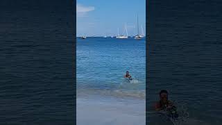 🏝️ Bonne baignade à la plage 🌞 shorts martinique travel [upl. by Airpal480]