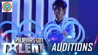 Pilipinas Got Talent Season 5 Auditions Raymond Capino  Flow Artist [upl. by Ebony]