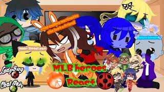 MLB heroes and villains React Tik tok Gacha club part 2 ☆ sorry if its not funny [upl. by Enajharas31]