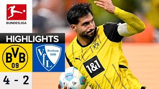 Borussia Dortmund vs VfL Bochum 42  Highlights  Bundesliga 202425 [upl. by Monarski]