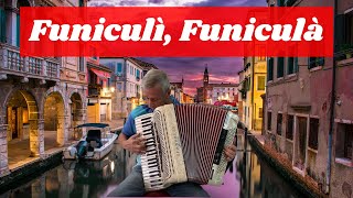 Funiculì Funiculà on a Scandalli accordion [upl. by Einnaffit335]