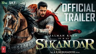 SIKANDAR  Trailer  Salman Khan Rashmika Mandanna  HINDI Trailer Amitabh Bachchan  CSKSanghvi [upl. by Ateuqal226]