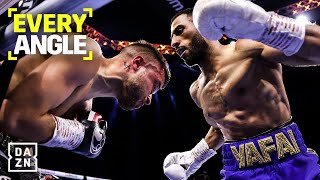 YAFAI BRUTAL FIRST ROUND KNOCKOUT VS FRANK  Every Angle [upl. by Harneen]