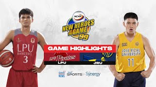 NCAA Season 99 Mens Basketball LPU vs JRU Highlights  NCAA Season 99 [upl. by Maighdlin986]