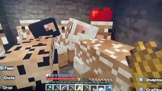 Building a sugar cane farm in Minecraft [upl. by Natika]