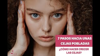 Cómo hacer crecer las cejas ¡Cejas ideales con técnicas naturales [upl. by Mackenzie]