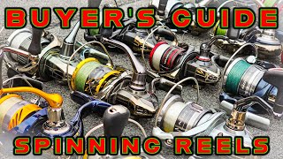 BUYERS GUIDE BEST SPINNING REELS Budget To Enthusiast [upl. by Esiralc]