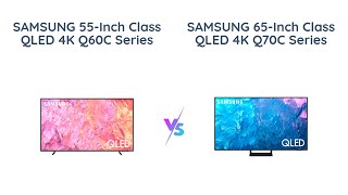 📺 Samsung Q60C vs Q70C  Ultimate 4K QLED Battle 🆚 [upl. by Crin]