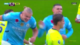 Erling Haaland Amazing GoalManchester City vs Southampton 10 All Goals and Extended Highlights [upl. by Alraep]