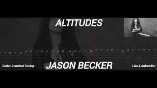 JASON BECKER  ALTITUDES  TAB GUITAR [upl. by Goldenberg893]