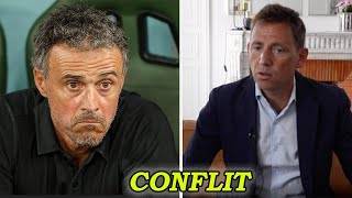 Daniel Riolo vs Luis Enrique  affrontement sanglant [upl. by Kloster300]