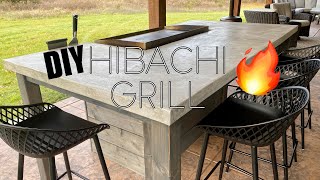 Making a Hibachi Grill Table using a Pit Boss Griddle 🔥 [upl. by Elinor]