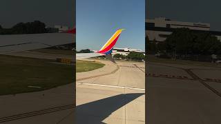 Passing Southwest Air headquarters departing Dallas Love Field on Boeing 737 shorts avgeek [upl. by Bergerac]