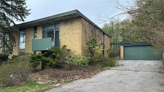 Retro ABANDONED mid century modern home untouched for years [upl. by Hart]