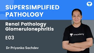 Supersimplified Pathology  Renal pathology Glomerulonephritis E03  Dr Priyanka Sachdev [upl. by Fransis980]