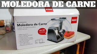 Cómo usar una MOLEDORA de CARNE RCA RH950 Review y TIPS de uso  William Priets [upl. by Garges]