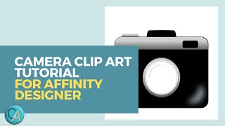 Make this Camera Clip Art in Affinity Designer [upl. by Weber]