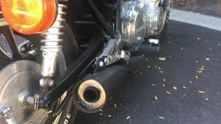 1982 Yamaha XJ650 Maxim High Performance Exhaust System [upl. by Ultun]